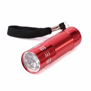 Flash Light Mini LED Gel Curing Lamp Professional Portable Fast Red Nail Dryer